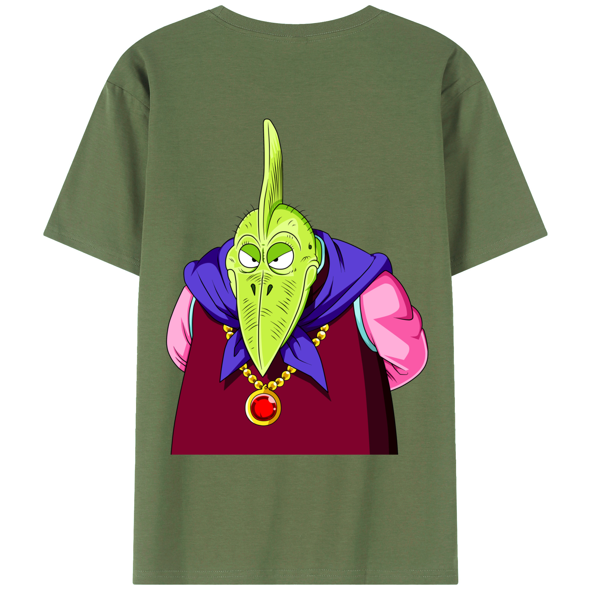 （画像用） ドラゴンボール DRAGON BALL 綿100％ メンズ半袖Tシャツ（バックプリント） 通気性